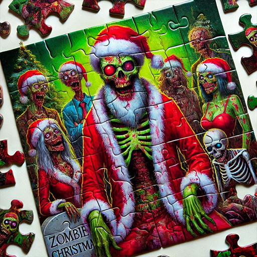 Zombie Christmas Jigsaw Holiday Fun 4 Horror Fans